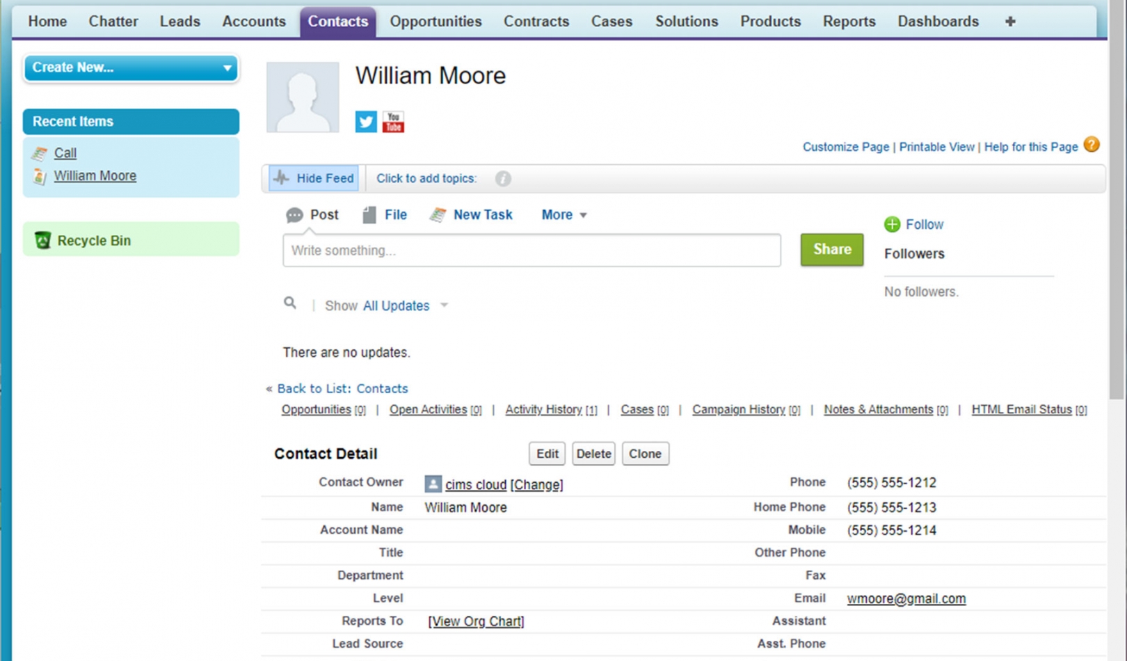 Salesforce CRM Management | CIMS Custom Cemetery Software